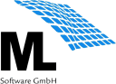 Logo - ML-Software GmbH, Ettlingen, Softwarehaus für .NET, IBM i Modernisierung und Softwareentwicklung